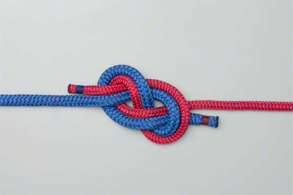 Dubbele achtknoop, figure eight bend, Flemisch bend, double figure eight bend, rewoven figure eight