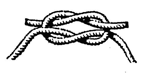 Oude-wijvenknoop, oud-wijf, oudewijvenknoop, granny knot